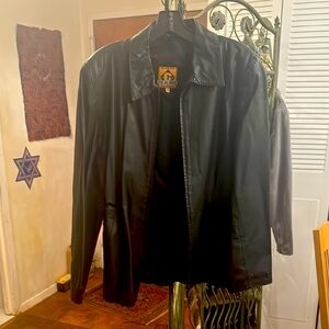 CIA do Couro black leather jacket